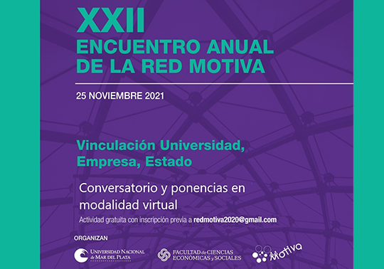 La Red MOTIVA celebrará su XXII Encuentro anual Iberoamericano de forma virtual